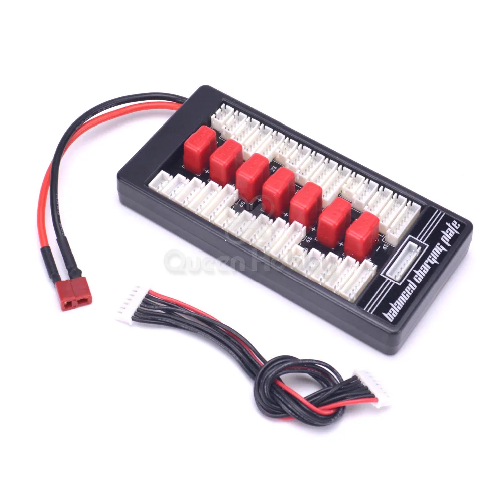2S 6S Lipo батарея параллельная зарядная плата зарядное устройство пластина T вилка