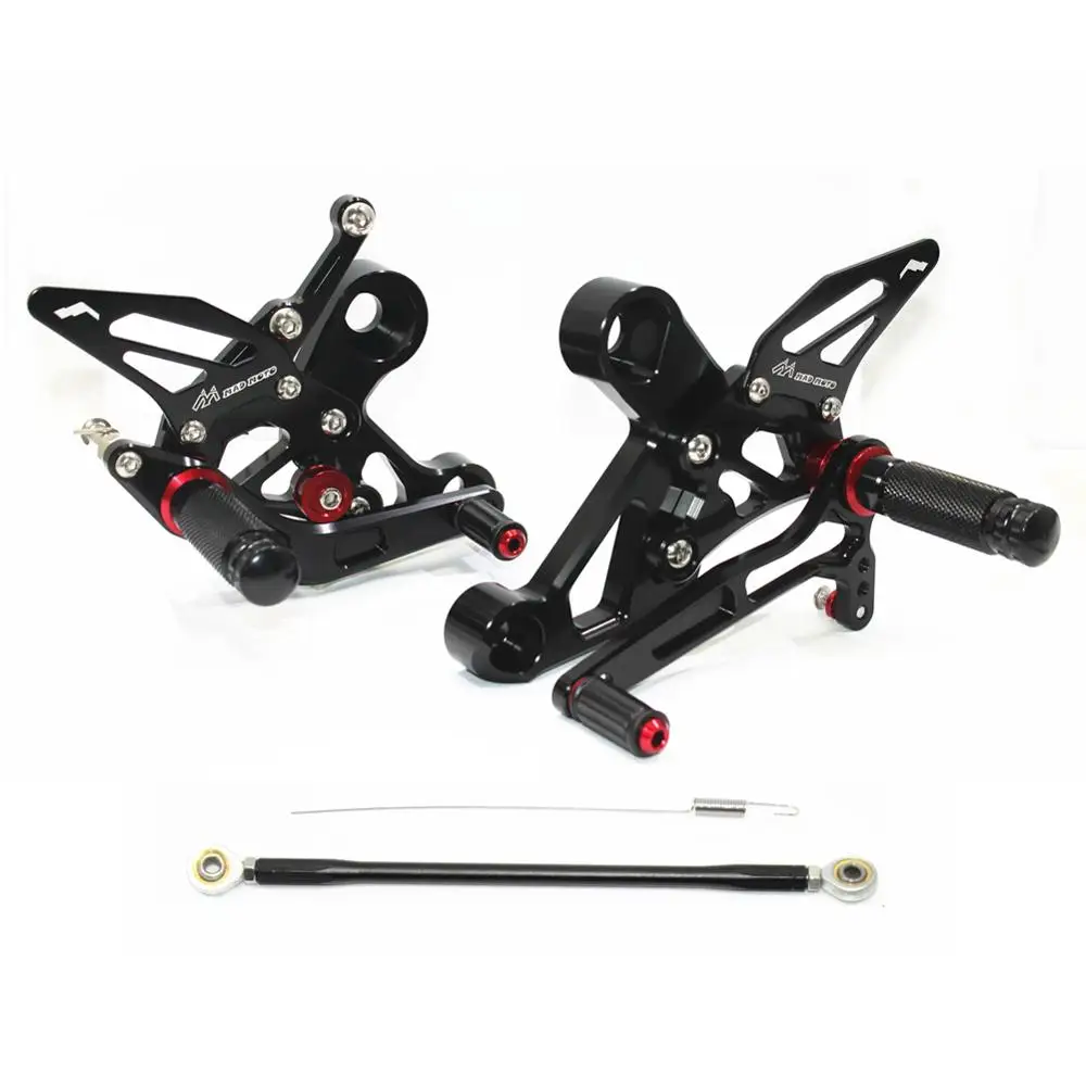 For Yamaha FZ-09 MT-09 FZ09 MT09 2014 2015 2016 2017 CNC Adjustable Footrests Foot Pegs Rider Rearsets Foot Rest Pedal For Yamaha FZ-09 MT-09 FZ09 MT09 2014 2015 2016 2017 CNC Adjustable Footrests Foot Pegs Rider Rearsets Foot Rest Pedal