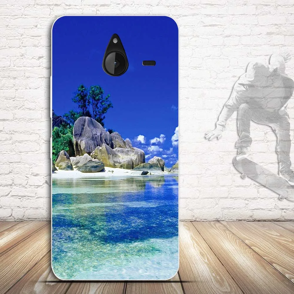 Paining чехол для телефона Microsoft Nokia Lumia 640XL 640 XL оболочка мягкий ТПУ задняя крышка