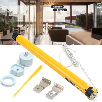 

DIY 315*25mm Electric Curtains Roller Blind Shade Tubular Motor 24V DC 300mA 7.2W 30RPM for Roller Blinds With Hoder Kit