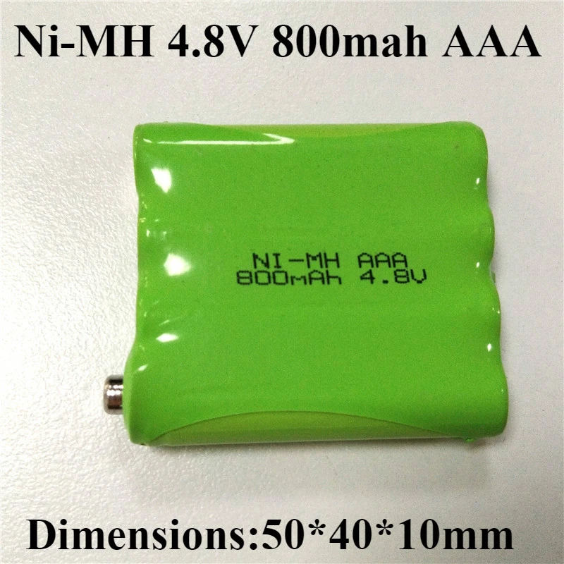 2ps 4.8v 800mah ni mh AAA battery pack rechargeable battery for BP40 two way radio walkie talkie