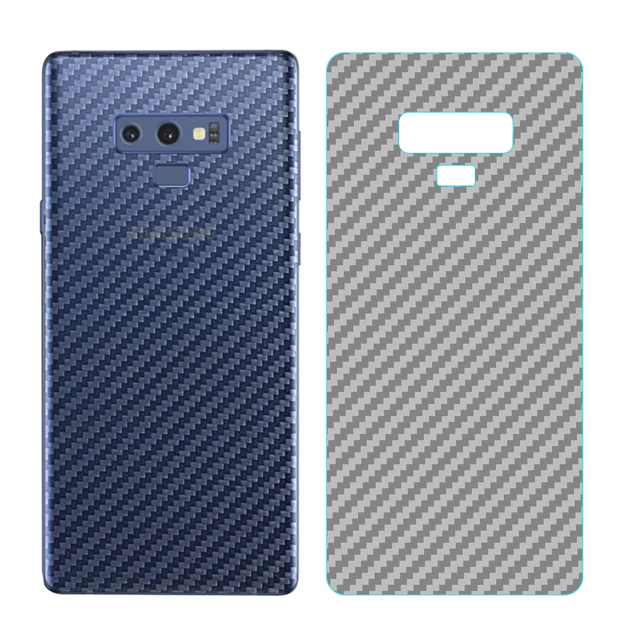 5 шт./лот для Samsung Galaxy Note 9 S8 S9 Plus 8 A6 A8 2018 3D углеродное волокно полное покрытие Задняя