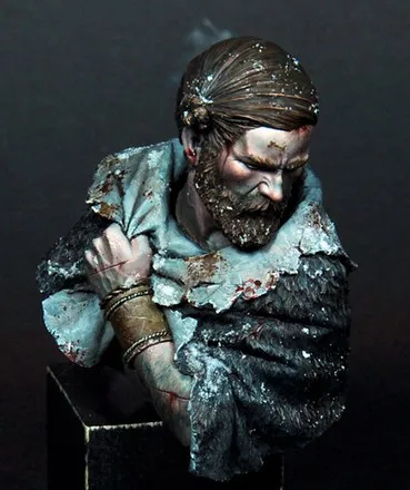 

1/12 scale Resin Bust Germans Warrior Model Kit figure Free Shipping
