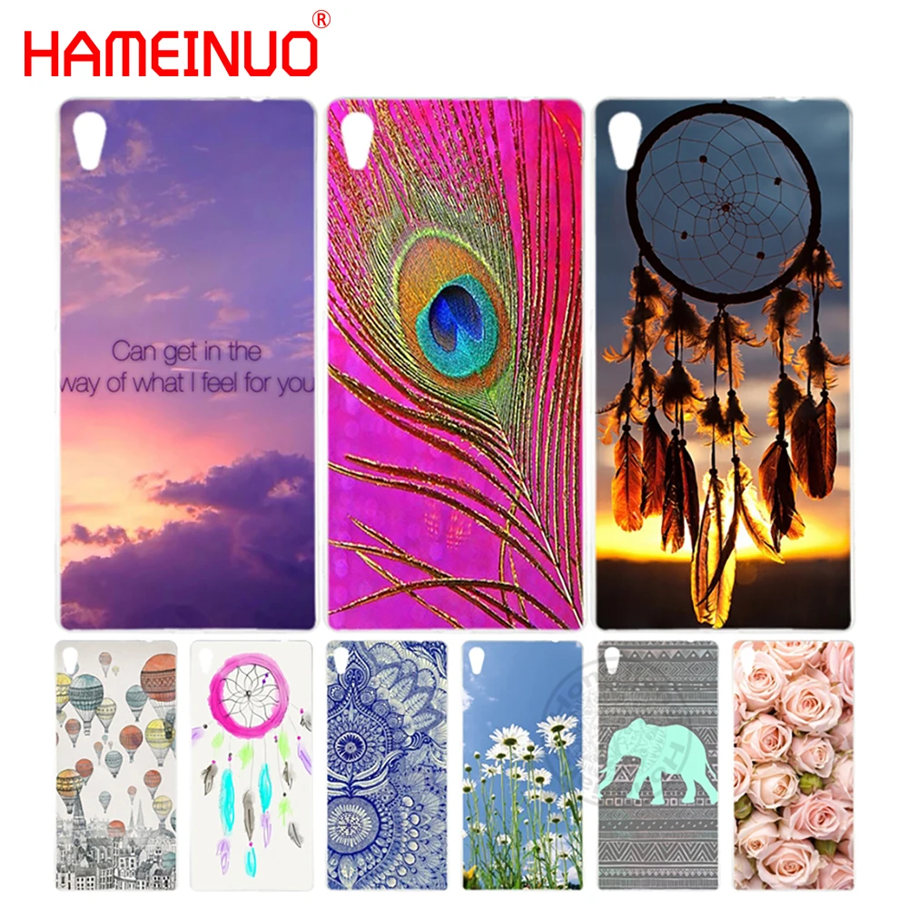 HAMEINUO чехол для телефона с изображением природных цветов животных sony xperia C6 XA1 XA ULTRA