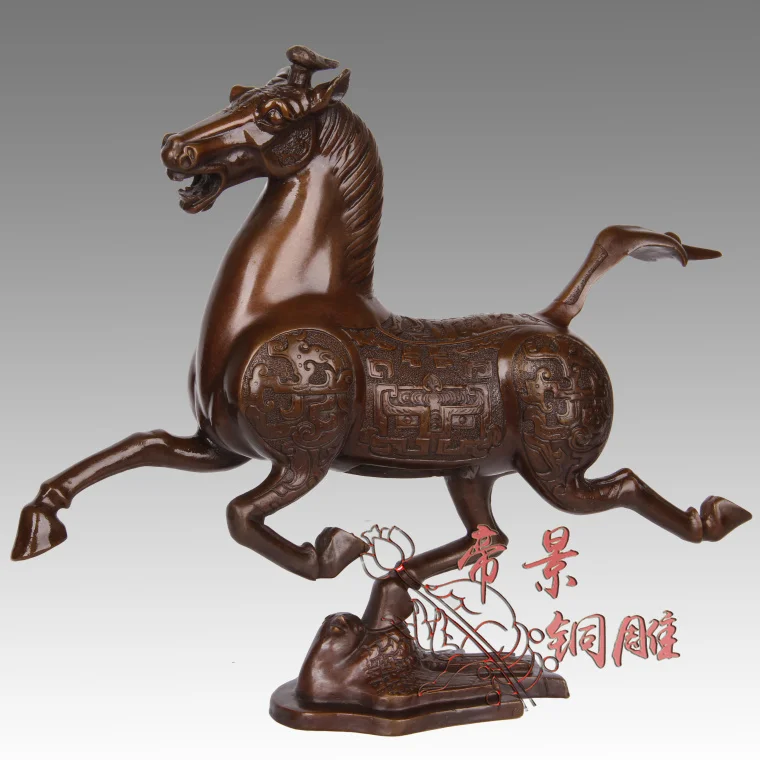 Regal медь бронза конно-верховая езда Chebi on a prosperous business transportation gifts. | Дом и сад