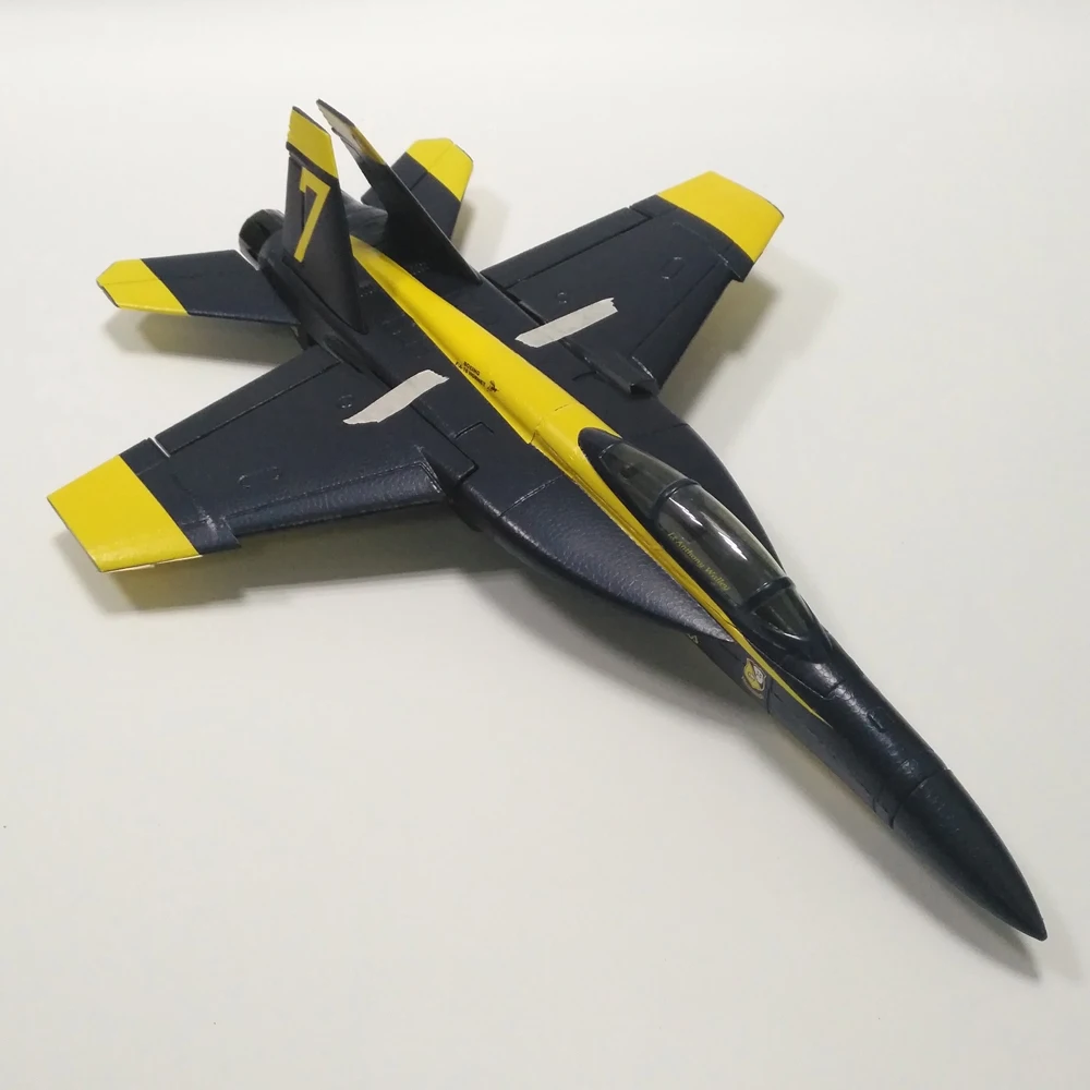 RC EDF реактивный самолет радиоуправляемый самолет игрушка мини F18 50 мм готов к полету RTF, без батареи версия