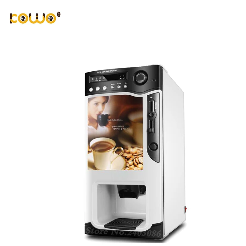 

Coffee Maker for Commercial Instant and coin Automatic Espresso Coffee vending Machine