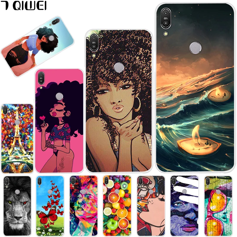 

ZB602KL Case For ASUS Zenfone Max Pro M1 ZB602KL Case Silicone Cover for ASUS Zenfone Max Pro M1 ZB601KL Case Soft TPU Cool Girl