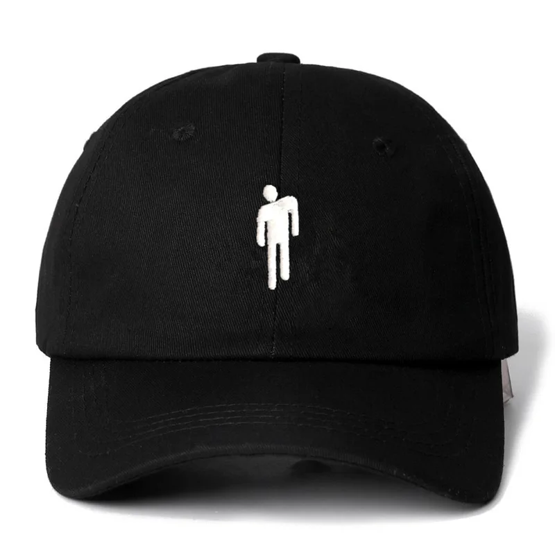 

New Brand Billie Eilish Snapback Cap Cotton Embroidery Baseball Cap For Men Women Adjustable Hip Hop Dad Hat Bone Dropshipping