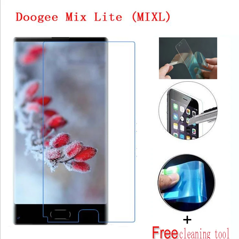 

2PCS Ultra-thin Nano-proof membrane film not glass Screen Protector for Doogee Mix Lite 5.2inch case cover [NOT GLASS]