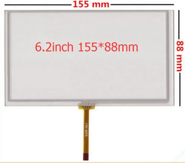Новый 6 2-дюймовый сенсорный экран 155*88 мм HSD062IDW1 cla062la01 дигитайзер стеклянная