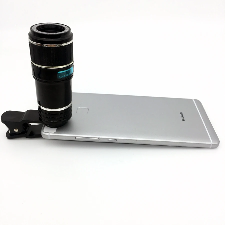 Universal 12X Telephoto Lens Zoom Telescope Mobile Phone Lens Optical