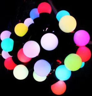 

Led chip symphony ball lamp colorful christmas round ball lantern Christmas dangxiang