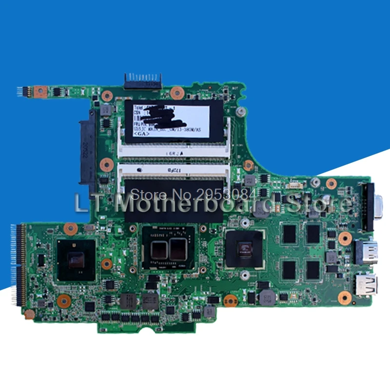 

Laptop Motherboard For ASUS U35J U35JC i3-380 System Board Main Board Mainboard Card Logic Board Tested Well Motherboard S-4