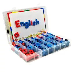 Магнитные английские буквы Обучающие английские слова магнит EVA английские буквы цифры холодильник магнит моющийся игрушки раннего
