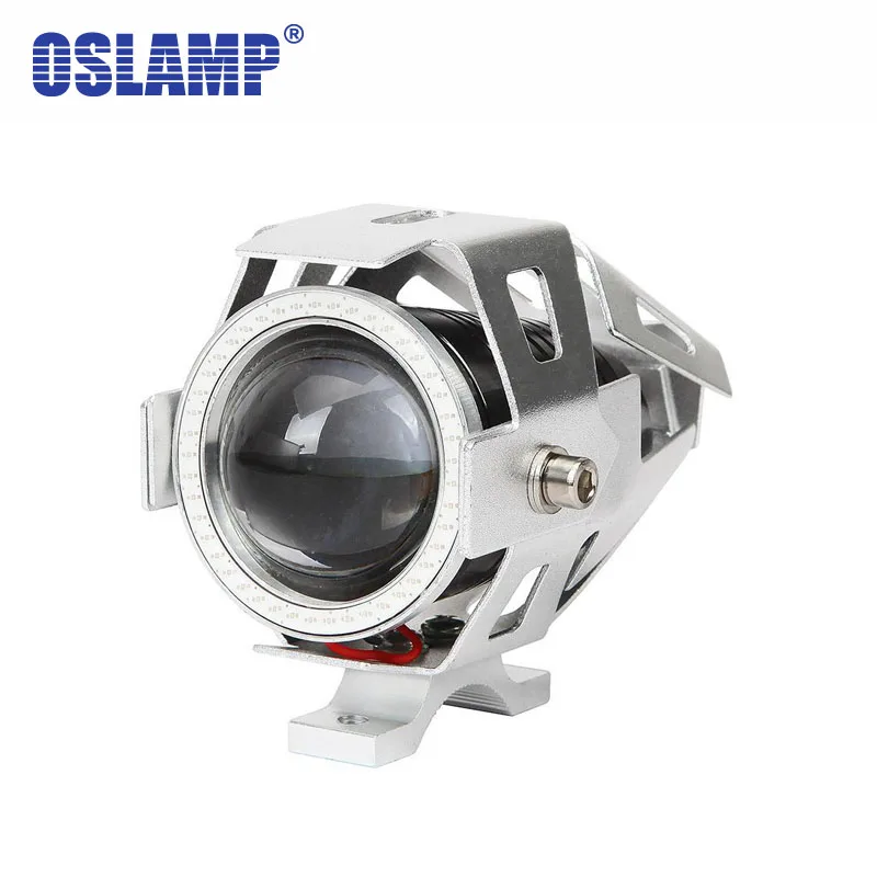 Oslamp Motorcycle Headlights U7 Transformers White and Blue Light Led