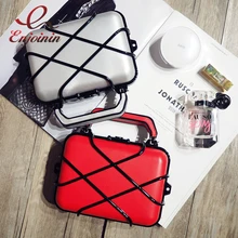 Модная женская сумка на плечо с геометрическими полосками, женская сумочка на цепочке, сумка через плечо