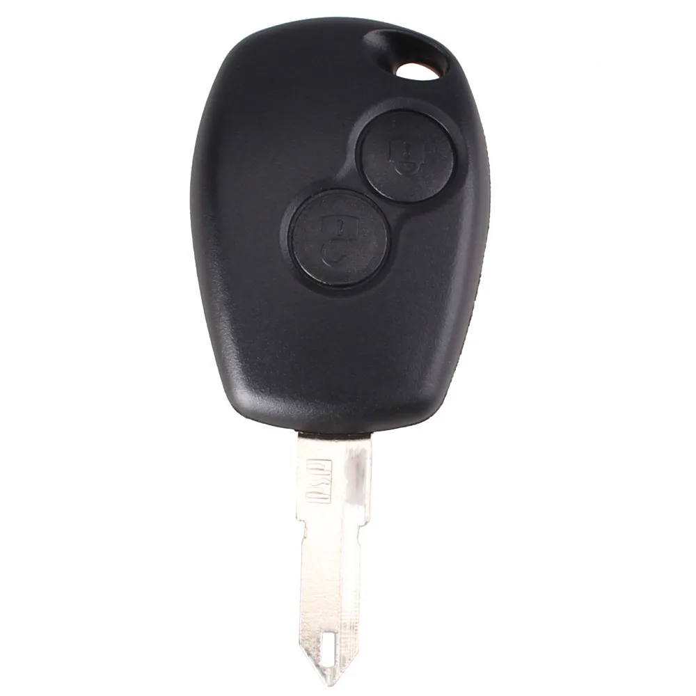 KEYYOU 2 кнопки чехол для дистанционного ключа от машины оболочки 433 МГц PCF7946 чипа для Renault Vivaro Movano traffic, Master NE73 лезвие