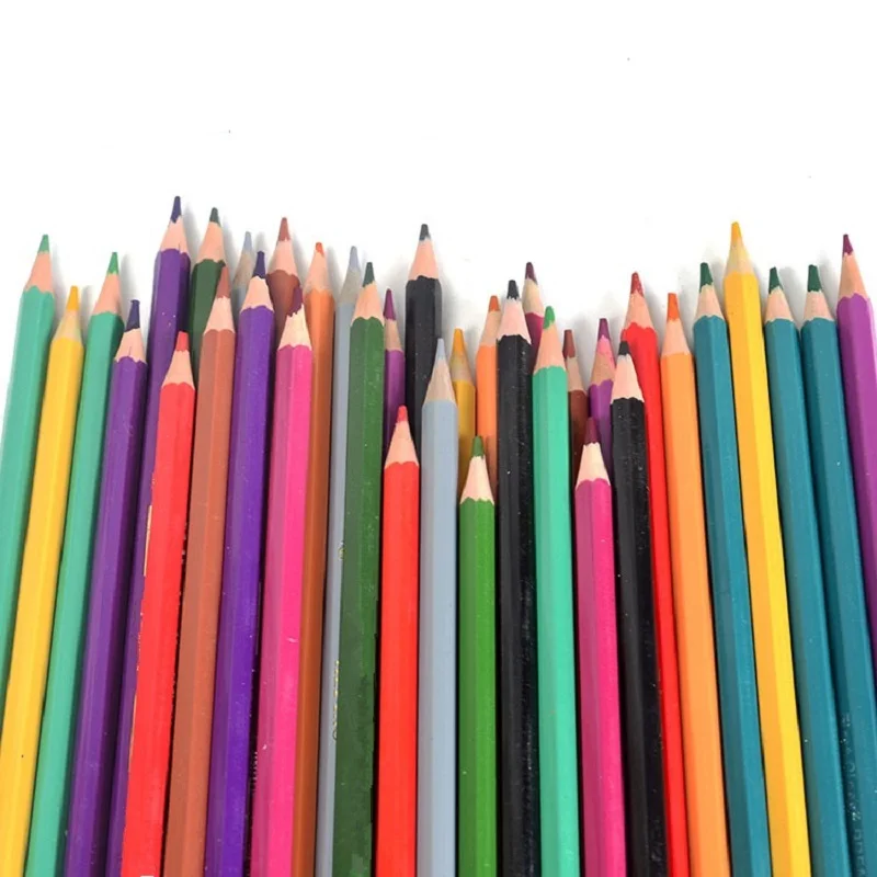 12Pcs Colorful Pencil Set Candy Color Art Painting Pencils School