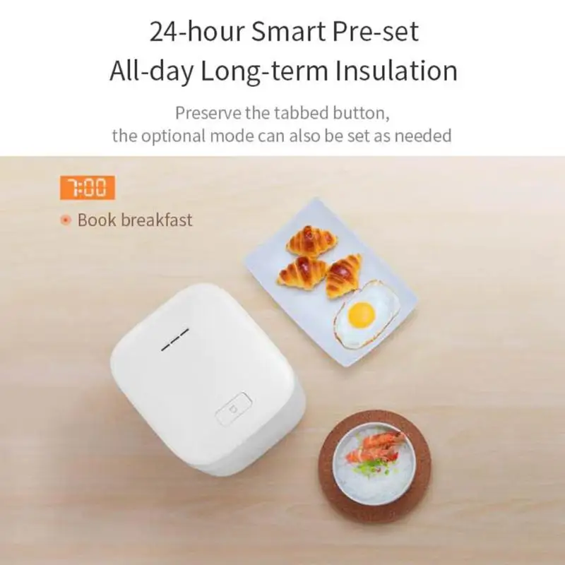 Xiaomi DFB201CM антипригарная рисовая плита Mijia 1.6L 400 Вт электрическая рисовая плита MiHome приложение управление Smart cooking Machine