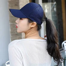 new Duck Tongue Baseball Cap Ponytail Summer Tennis Cap Sun Protection Visor Camping Cycling Boating Golf FK88