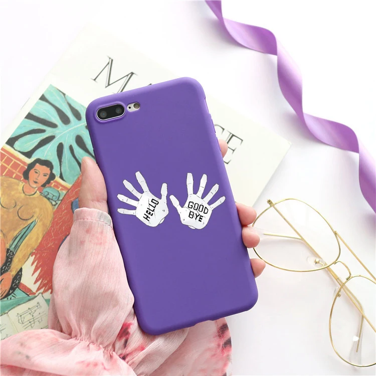 New TV The Umbrella Academy fashion Candy Color TPU Case phone For iphoneX 7 8 XS XR XSMAX Red Yellow purple White Cover |
