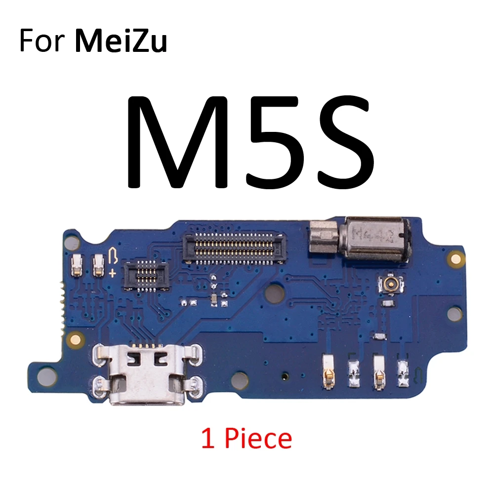 Новинка usb Зарядное устройство Док-станция порт плата с микрофоном микрофон гибкий кабель для Meizu U20 U10 M6 M6S M5 M5C M5S Note 8 - Цвет: For Meizu M5S