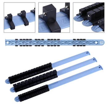 

Storage appliance 3 Pcs Drive Socket Holder Rails Socket Rack Wall Wrench Storage Clip Tray Shelf For 1/4' 3/8' 1/2" Drive Tool