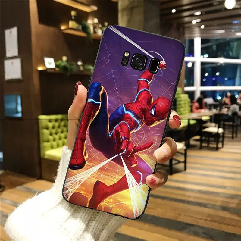 Babaite Marvel Comics Человек паук Homecoming популярный чехол для Galaxy S5 телефона на заказ s6 edge