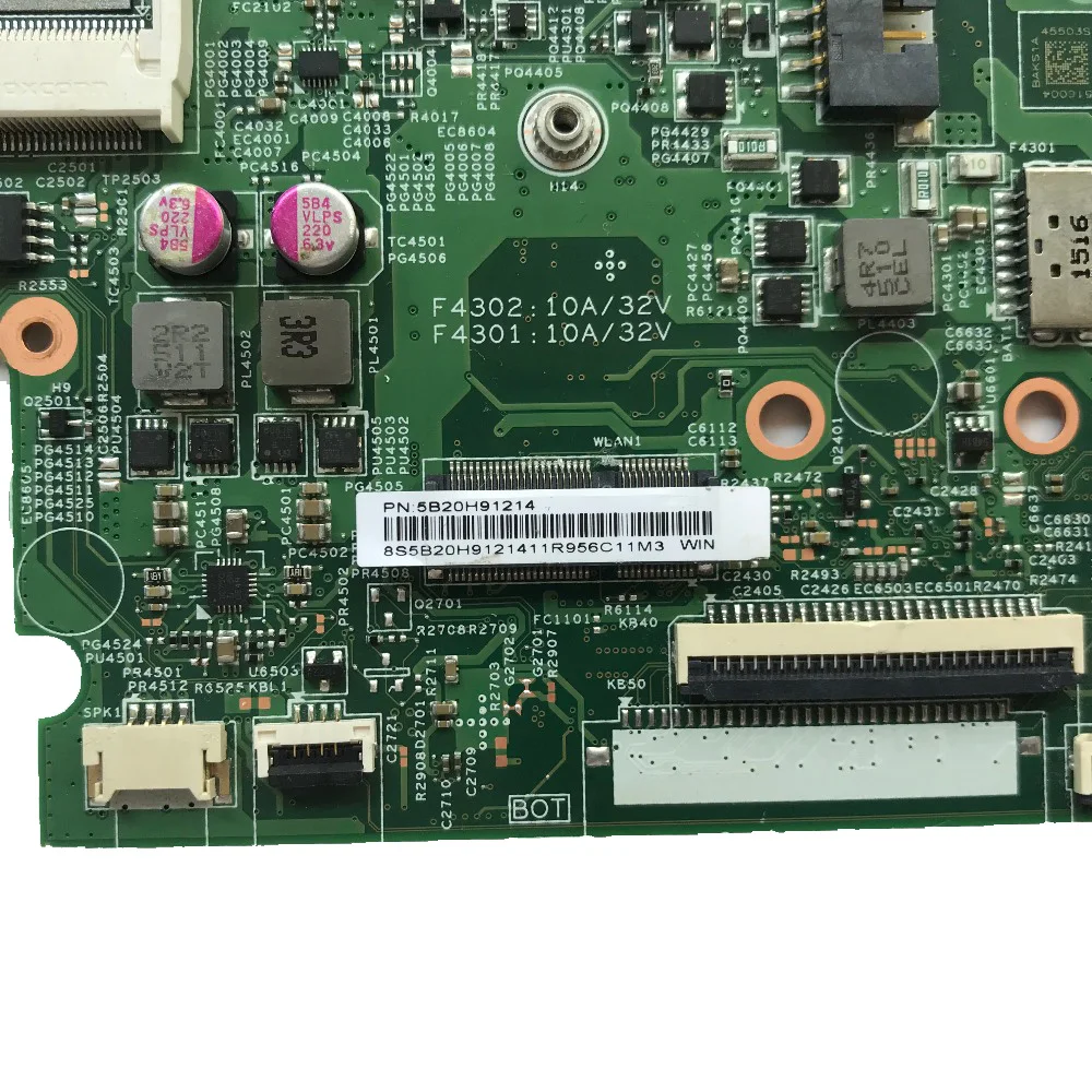 Оригинальная материнская плата для ноутбука Lenovo Flex3 1570 YOGA 500 15IBD I5 5200U DDR3