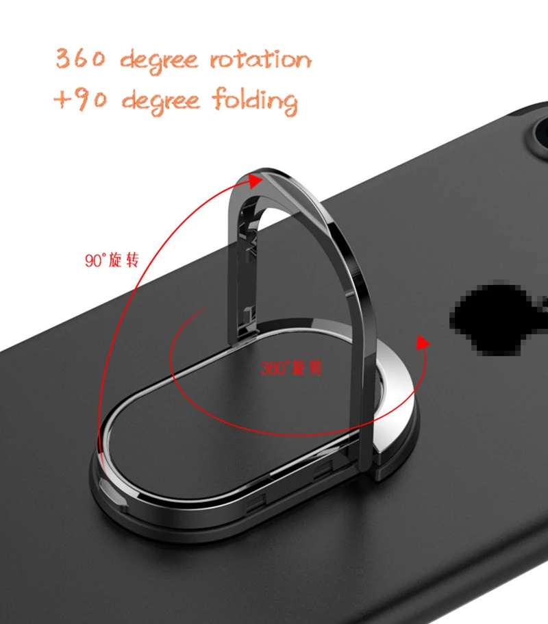 Finger Ring Mobile Phone Smartphone Stand Holder For iPhone X 8 7 6 6S Plus 5S Smart Phone IPAD MP3 Car Mount Stand For Samsung