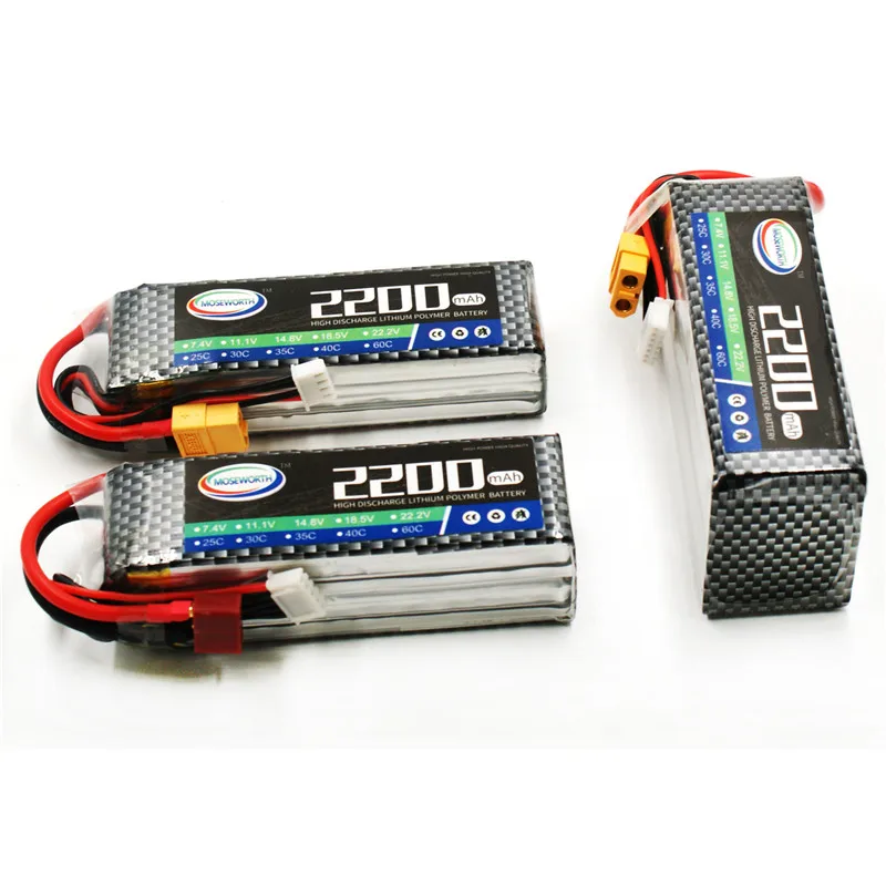 Новые батареи 3S 11 1 V 2200mAh 60C RC LiPo батарея для Quadcopter Drone Вертолет самолет автомобиль