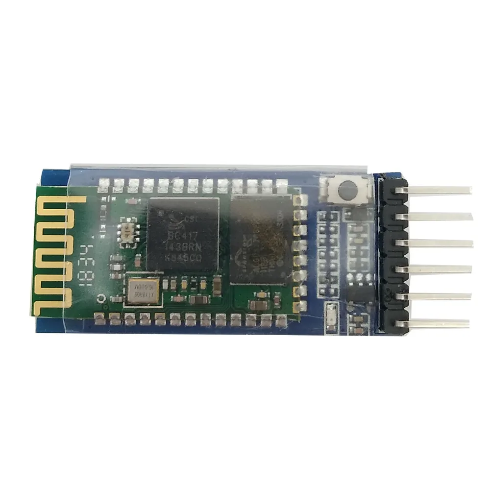 10 HC-05 встроенный модуль последовательного порта Bluetooth RF беспроводной Bluetooth RS232/ttl модуль для UART конвертер и адаптер 6pin