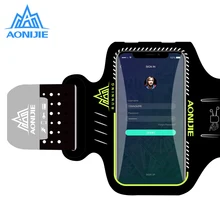 AONIJIE водонепроницаемый мобильный телефон Спортивная Беговая повязка на руку сумка для бега Чехол держатель чехол для фитнеса тренажерный зал тренировки A892S