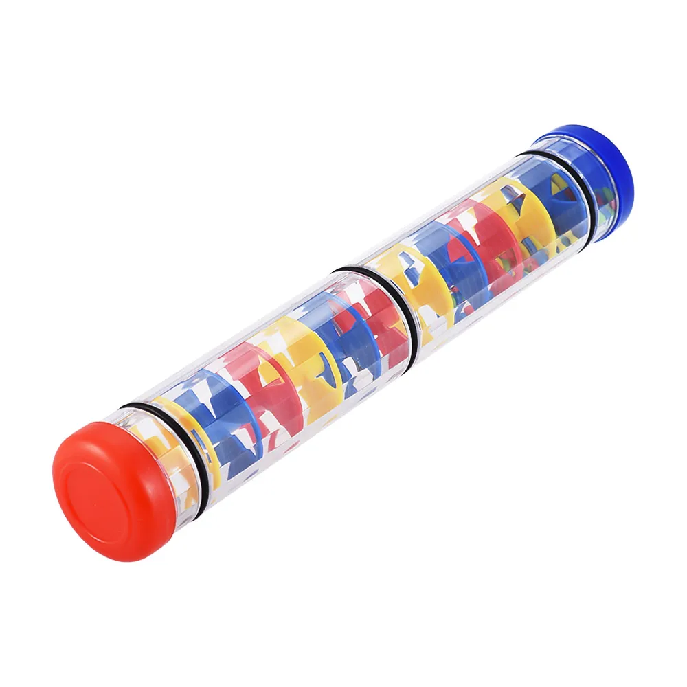 Красочные 1" дождевик дождь палка музыкальный инструмент игрушка для малышей детские игры KTV Вечерние