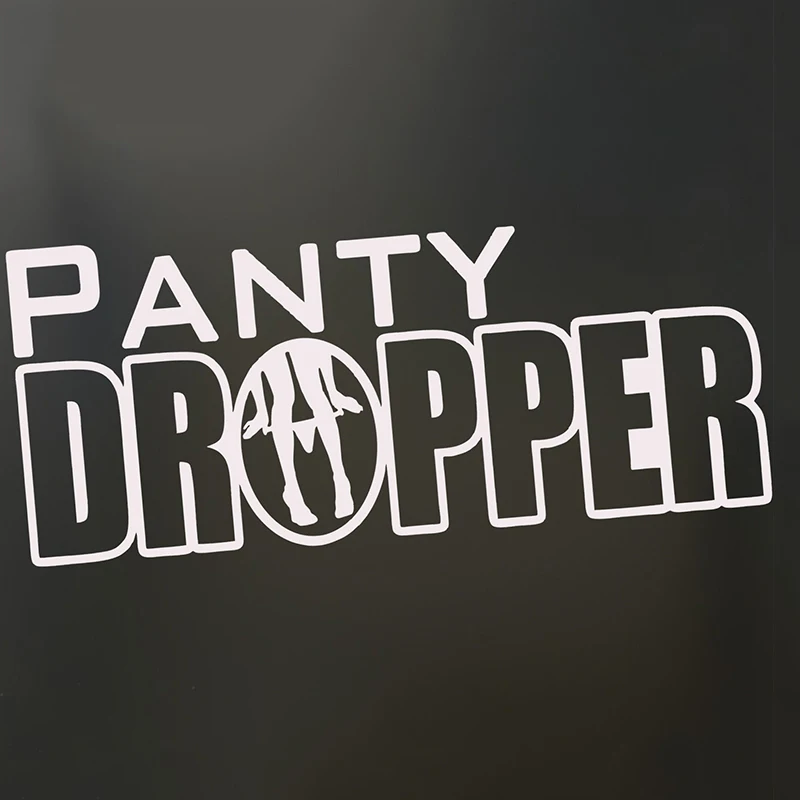 Panty Dropper Sticker FCK Drift Lowered Stance Motorcycle SUVs Bumper