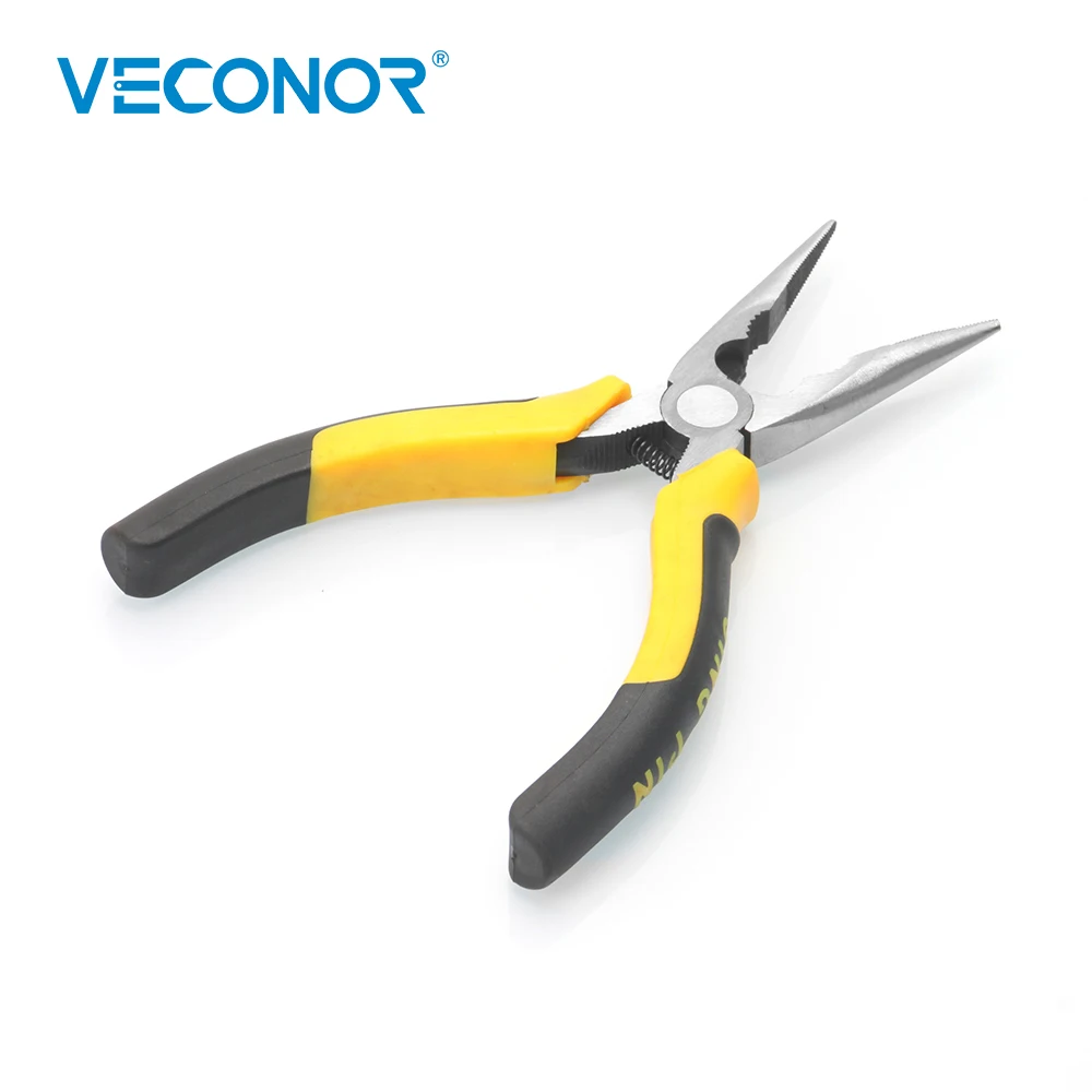 

6" Long Nose Side Cutting Plier Hand Tools Chrome Vanadium
