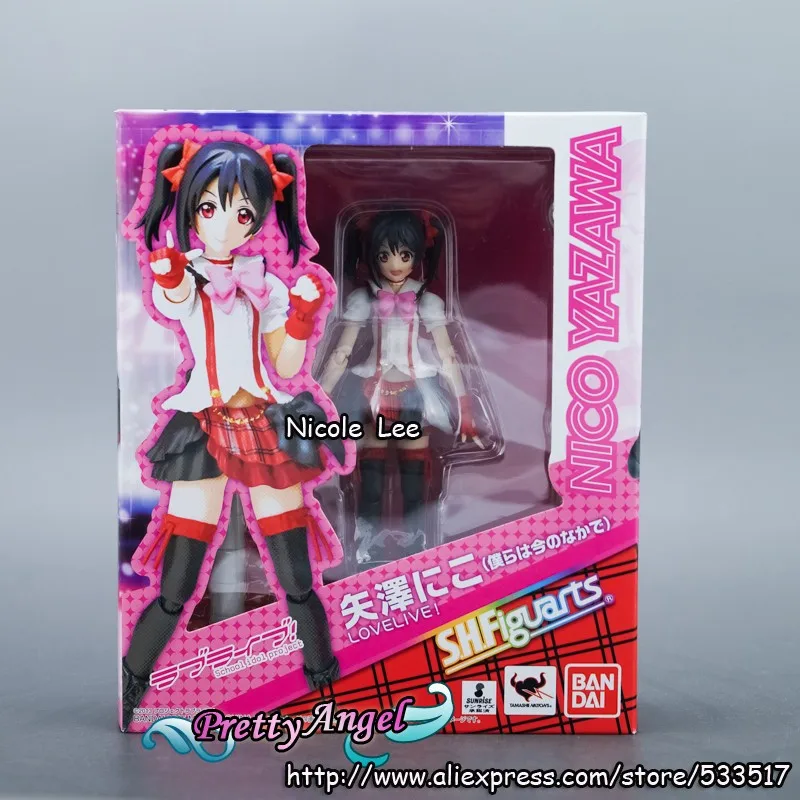 PrettyAngel-Подлинная Bandai Tamashii нация S. H. Figuarts Love Live! Nico Yazawa(Bokura ha Ima no Naka de) фигурка