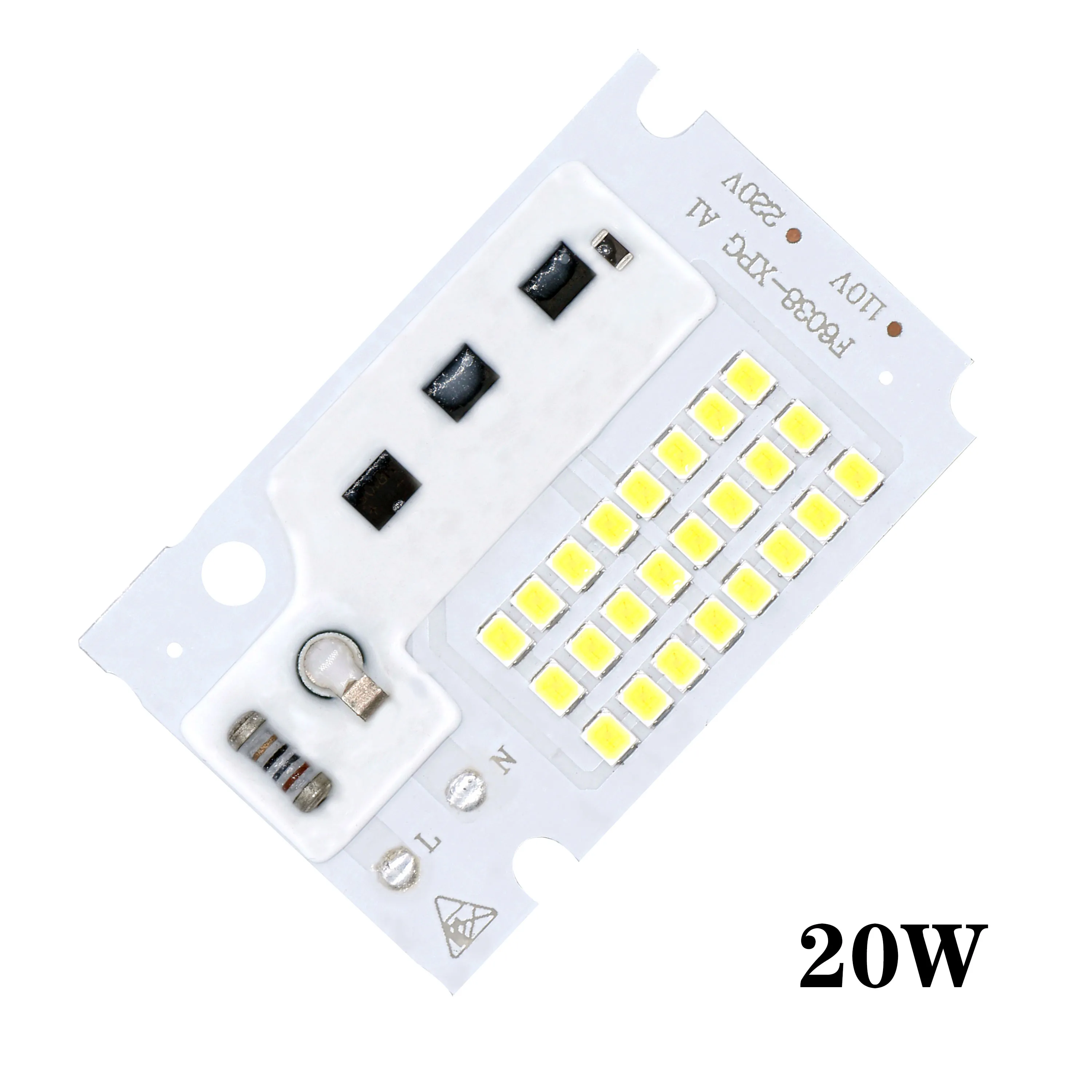 10 Вт 20 Вт 30 Вт 50 Вт 100 Вт чип для светодиодной лампы SMD2835 бисера Smart IC AC220V DIY для наружного прожектора холодный белый теплый белый для DIY