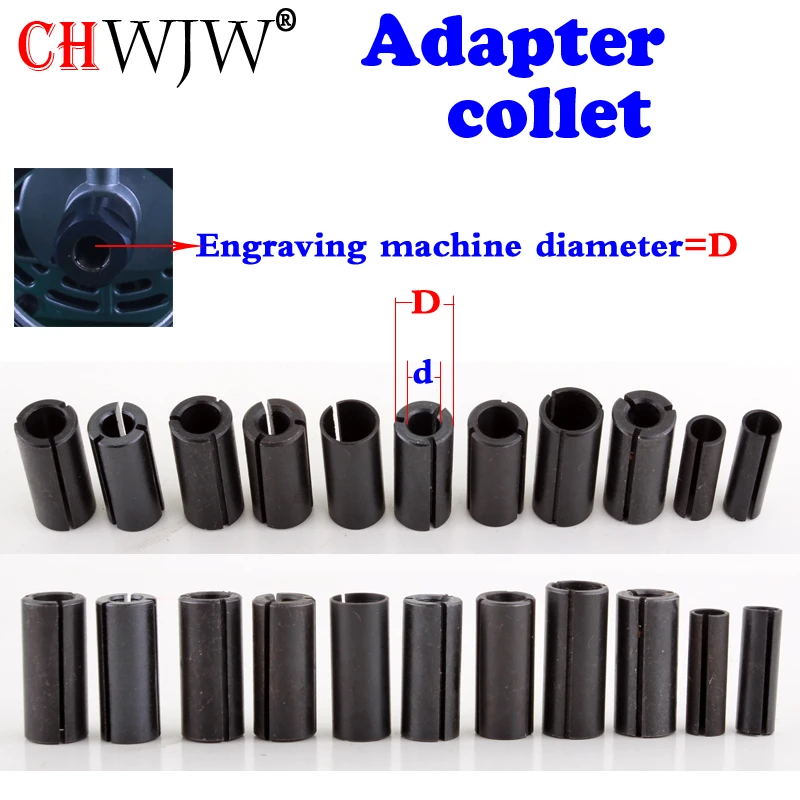 1pcs High Precision Adapter Collet Shank Cnc Router Tool Adapters ...