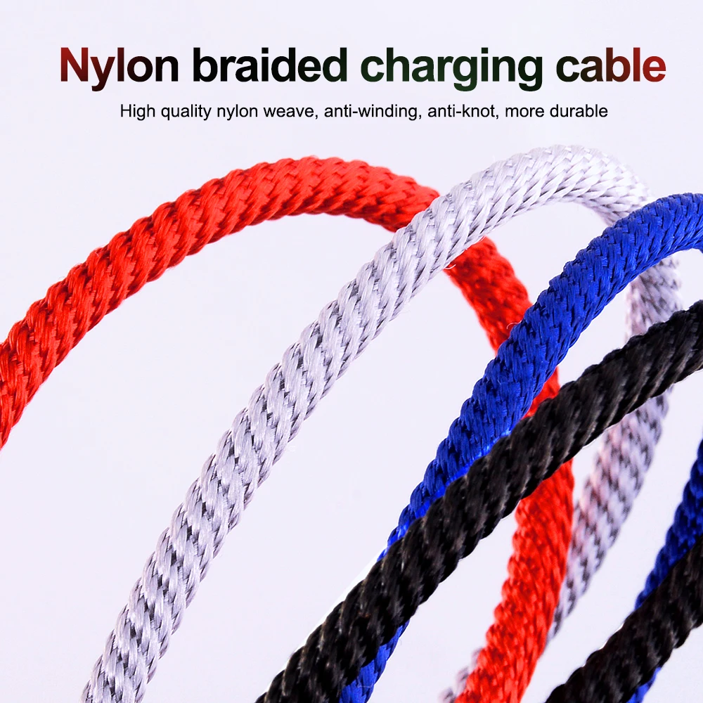 La OLAF magnético Cable USB para iPhone X Samsung Oneplus Cable Micro USB imán cargador de carga USB tipo C cables de teléfono
