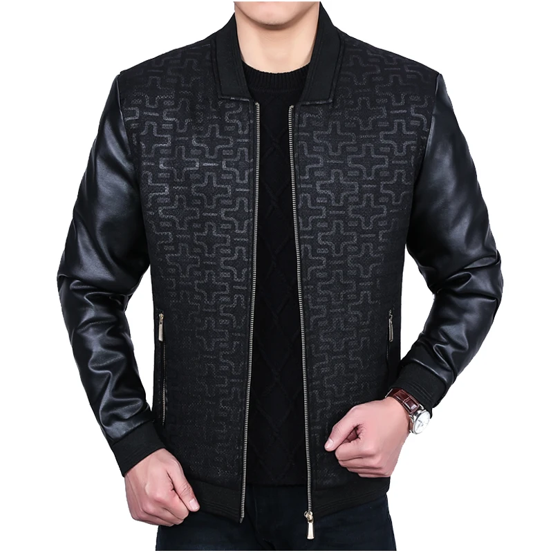 Windbreaker Clothes Mens Jackets and Coats Streetwear Leather Jacket Plus Size Winter Jacket Luxury Brand Clothing for Men Coat