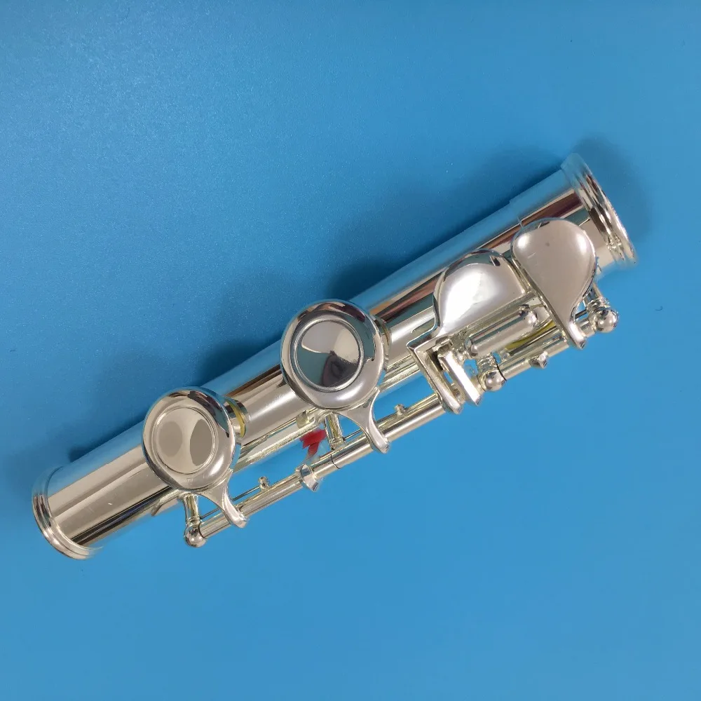 Высококачественная японская флейта FL-471 16 отверстий посеребренный поперечный Flauta obturator C ключом с E ключом музыкальный инструмент Dizi