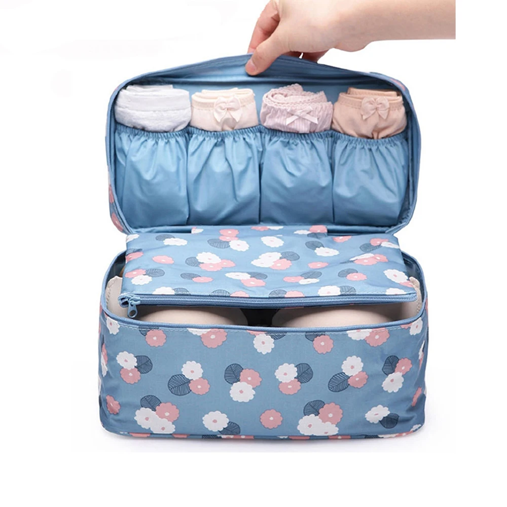 cosmetic bag korean makeup organizer underwear bra makeup make up