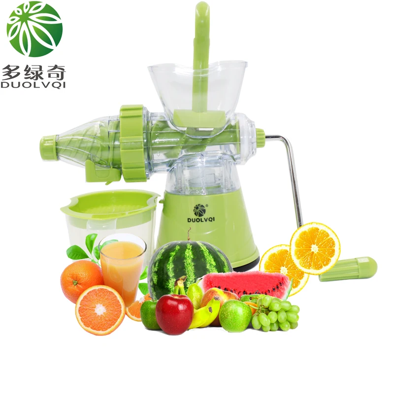 DUOLVQI High Quality Home Manual Juicer,Fruit Squeezer,100 Healthy