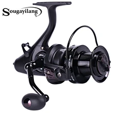 Sougayilang 5000 6000 9000 спиннинговая Катушка 5,1: 1 Передаточное отношение правая левая рука сменная рыболовная Катушка 12+ 1BB Фидер карп катушка