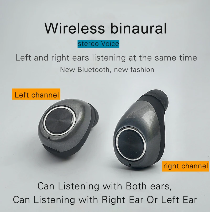 Ollivan TWS11 Mini Bluetooth Earphone Twins Wireless Headset Stereo Sports Auriculares One Drag Two Earbuds With Microphone (20)