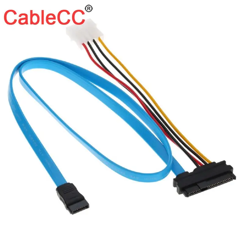 Кабель для жесткого диска SFF 8482 SAS 29pin to 1 SATA 7pin 0 7 M | Компьютеры и офис