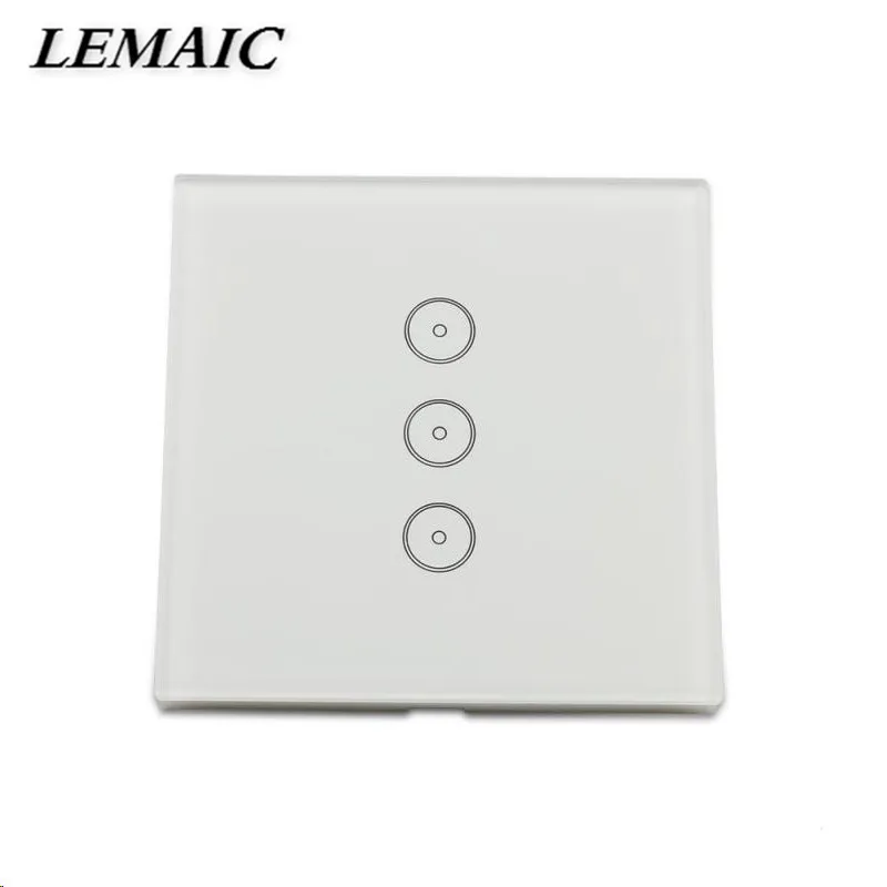 

LEMAIC Smart WiFi Switch Wireless Light Touch Switch w/ APP Control WiFi Smart Home Switch Supports Amazon Alexa Voice Control