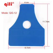 QILI QG-12 500 шт./лот DHL Бесплатный трапецевидный стикер Ракель оконная пленка инструмент для установки автомобиля виниловая пленка оберточная скребок